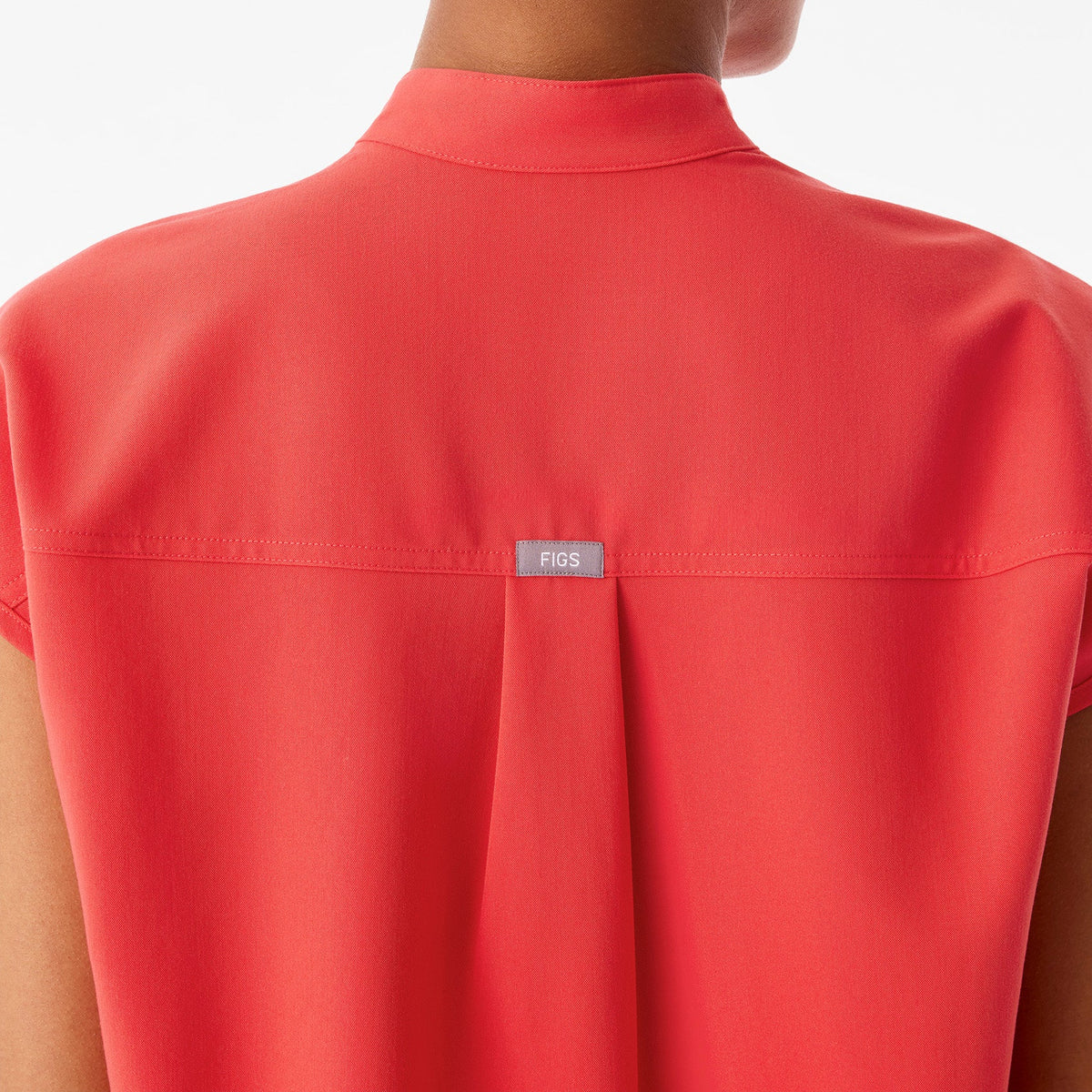 Rafaela Oversized Scrub Top™ - Hibiscus