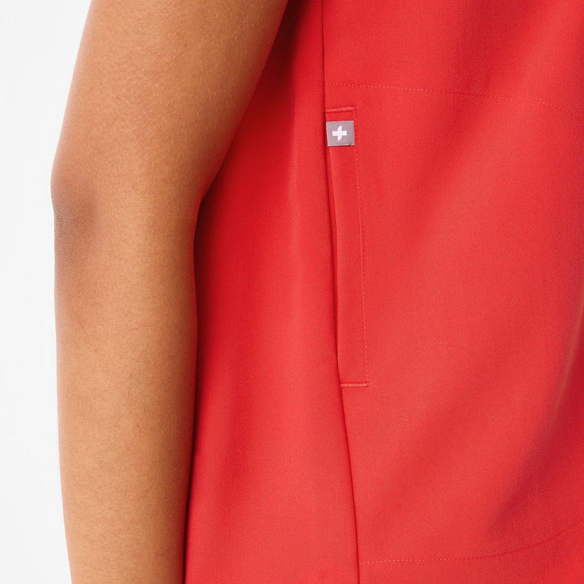 Rafaela Oversized Scrub Top™ - Hibiscus
