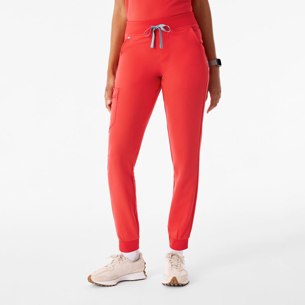 Zamora Jogger Scrub Pant™ - Hibiscus