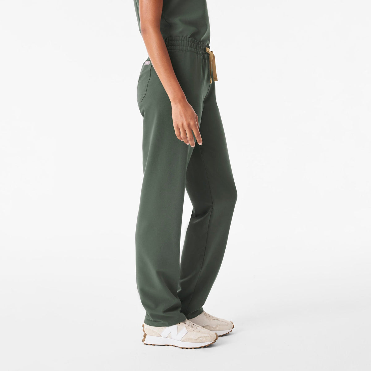 Livingston Ruched Straight-Leg Scrub Pant™ - Moss