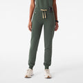 Zamora Ruched Jogger Scrub Pant™ - Moss