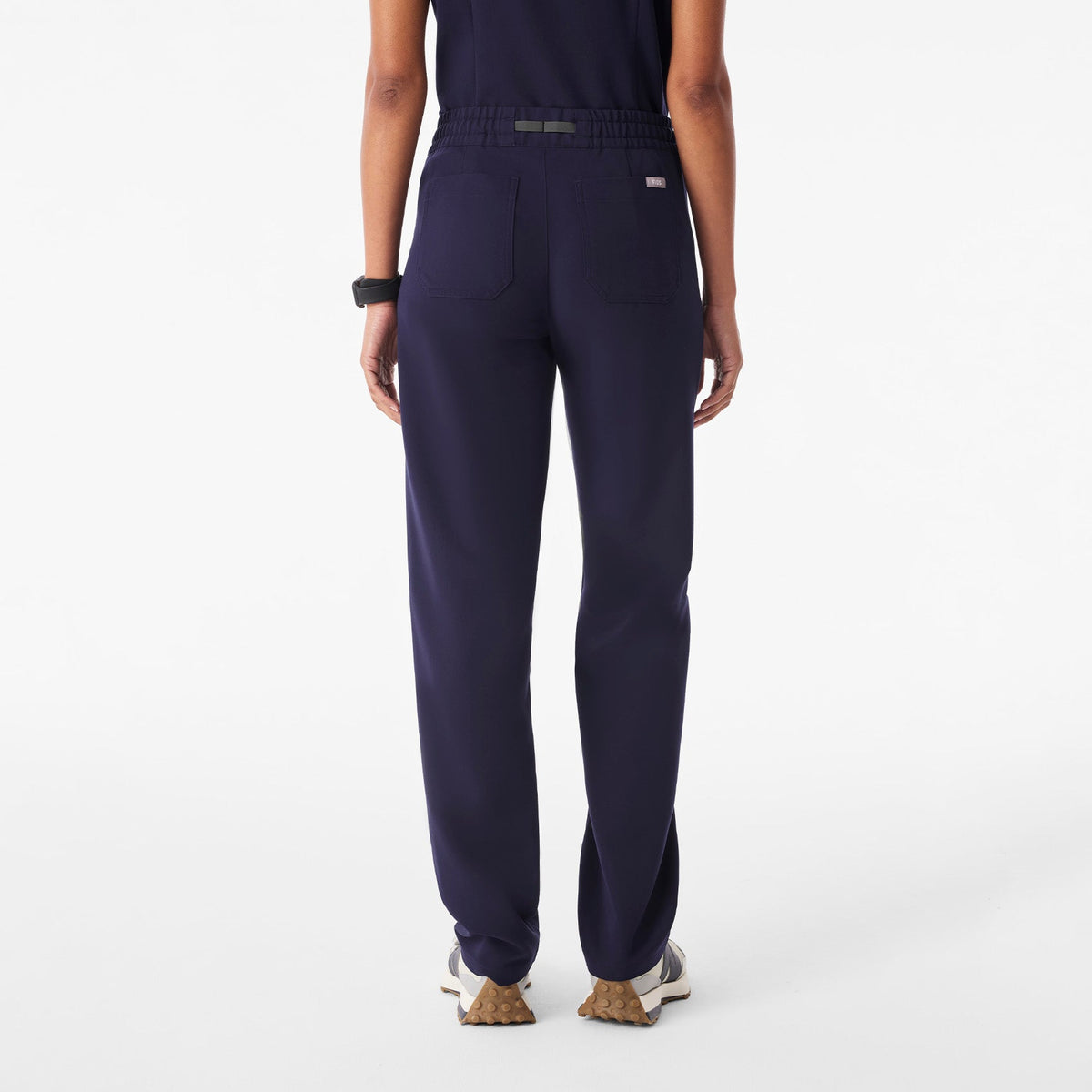 Livingston Ruched Straight-Leg Scrub Pant™ - Navy