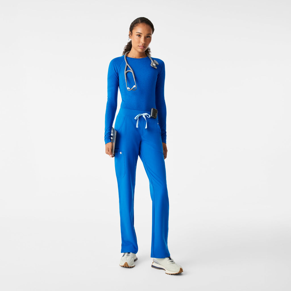 Salta Seamless Long-Sleeve Underscrub - Royal Blue