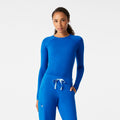 Salta Seamless Long-Sleeve Underscrub - Royal Blue