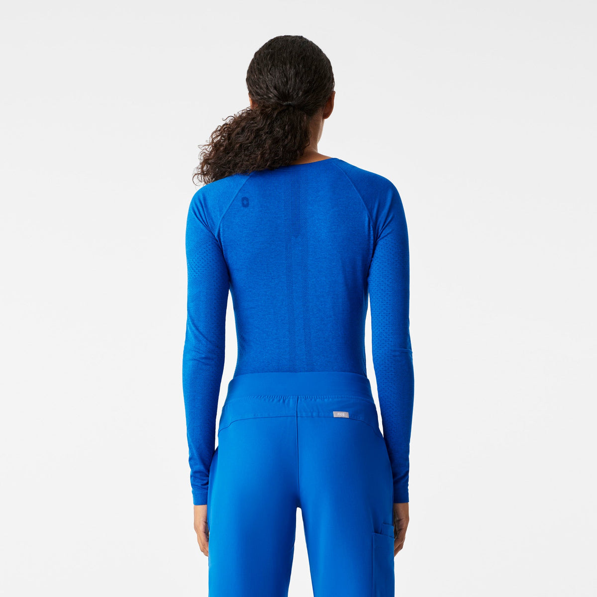 Salta Seamless Long-Sleeve Underscrub - Royal Blue