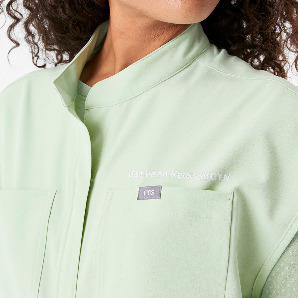 Rafaela Wide-Leg ScrubJumpsuit™ - Sagewater