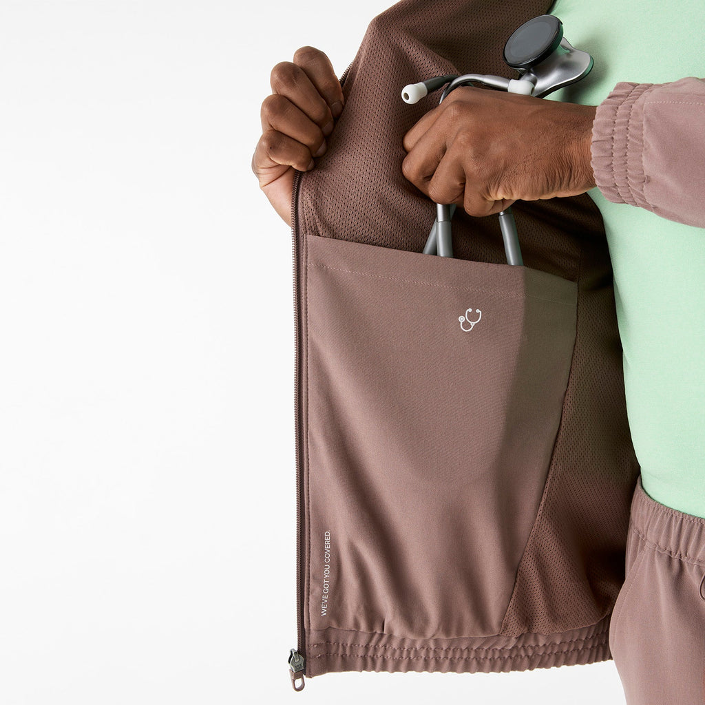 Cobaki Scrub Jacket - Smokey Taupe