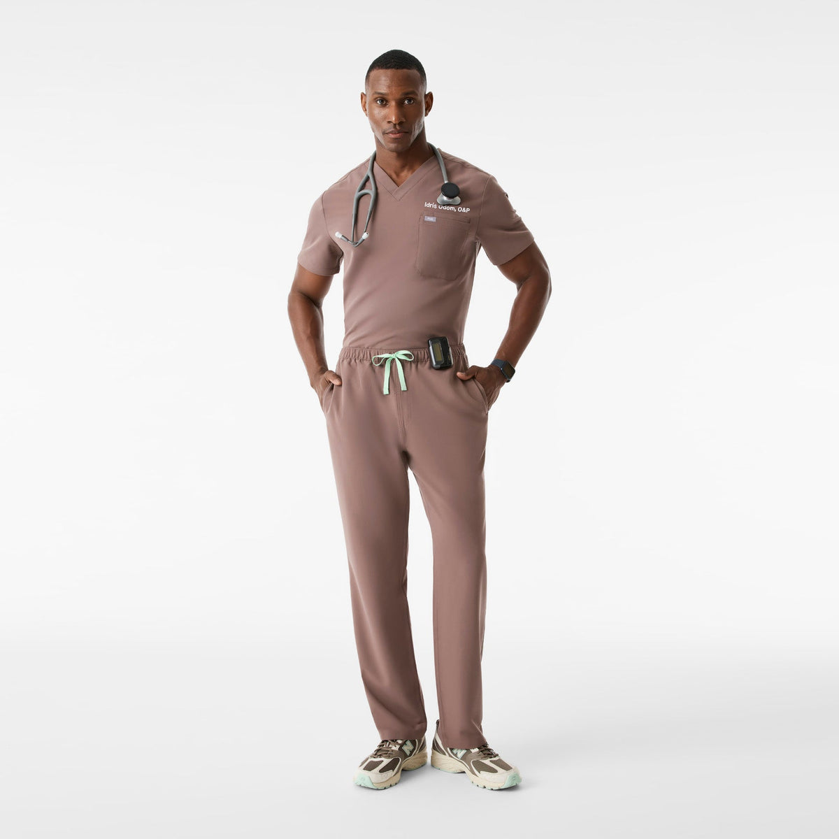 Pisco Straight-Leg Scrub Pant™ - Smokey Taupe