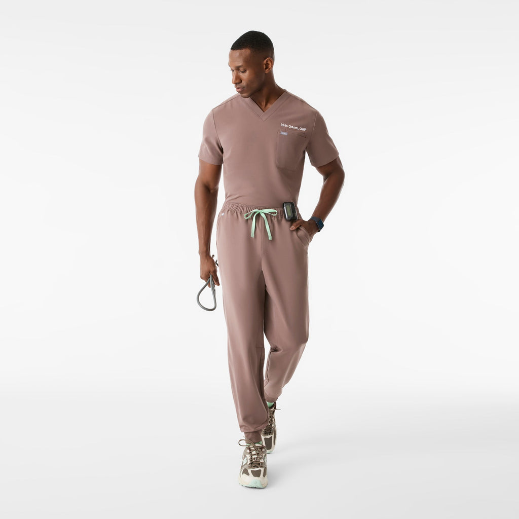 Tansen Jogger Scrub Pant™ - Smokey Taupe