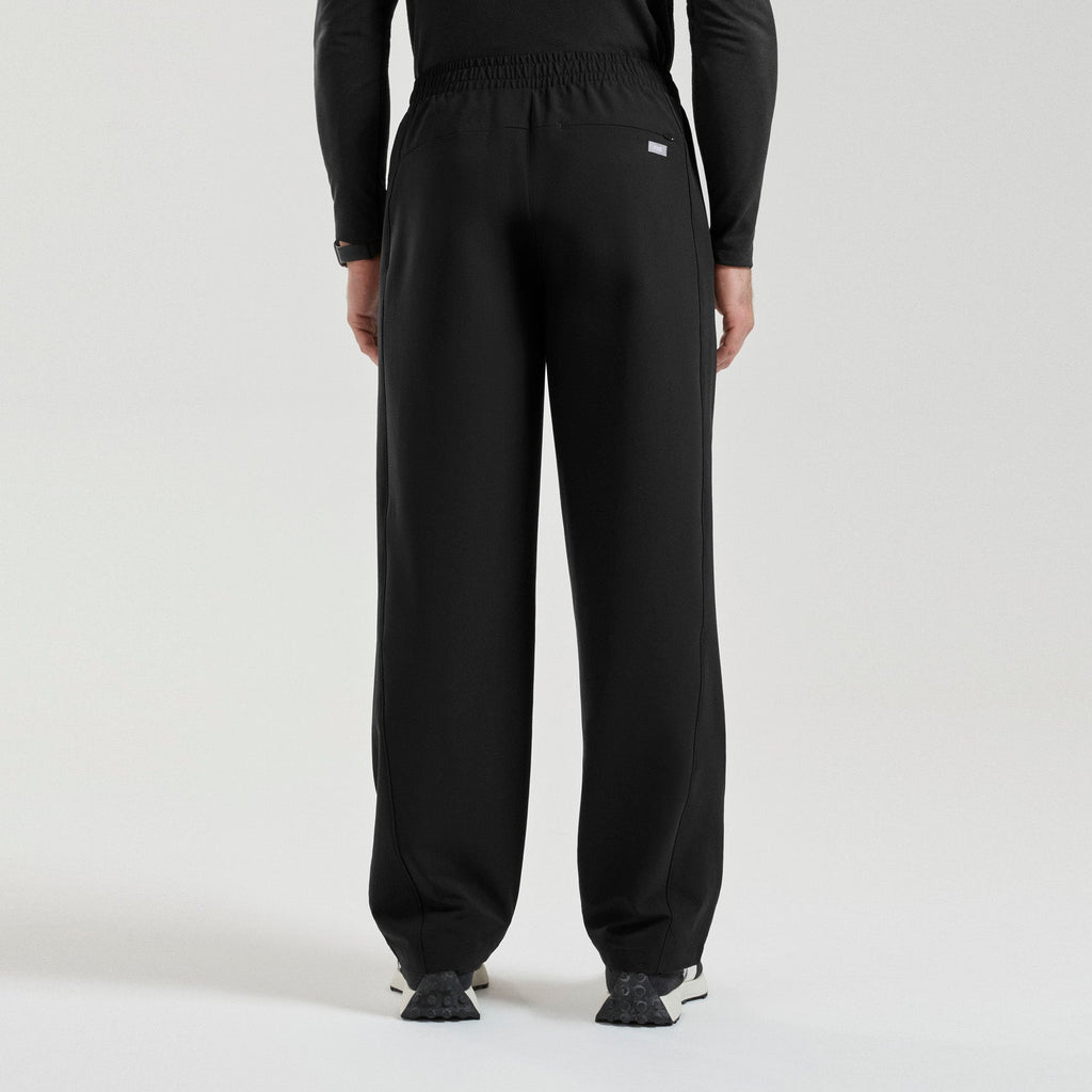 Everett Straight-Leg Scrub Pant - Black