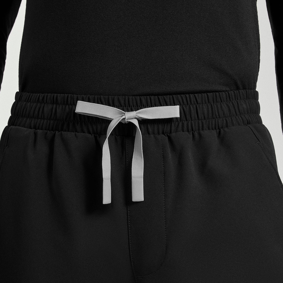 Everett Straight-Leg Scrub Pant - Black