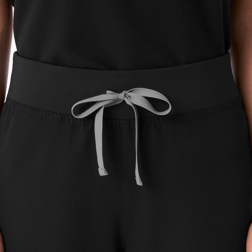 Livingston High-Rise Straight-Leg Scrub Pant™ - Black