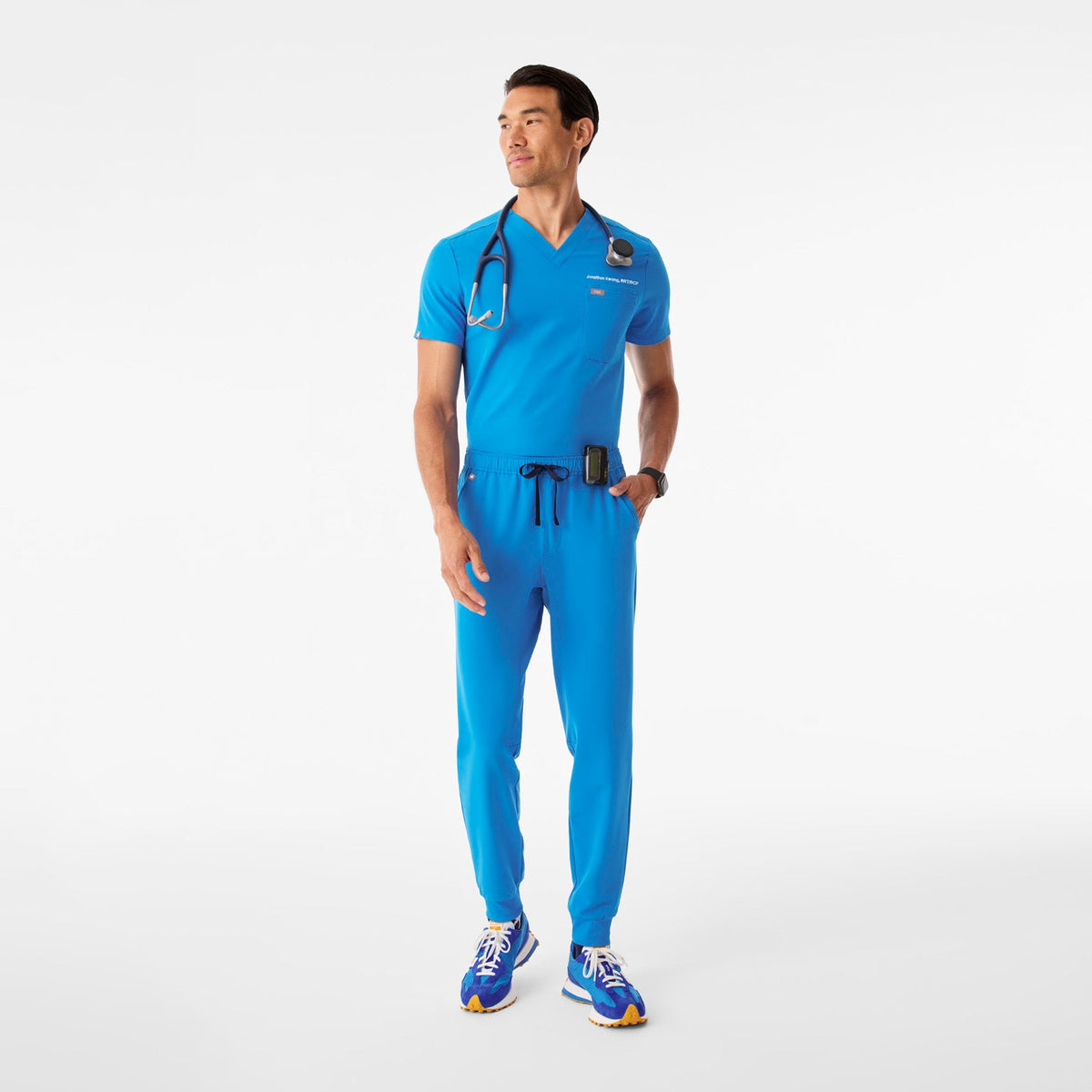 Leon Scrub Top™ - Blue Horizon