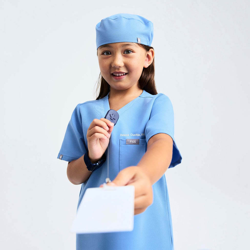Kids’ Scrub Cap - Ceil Blue