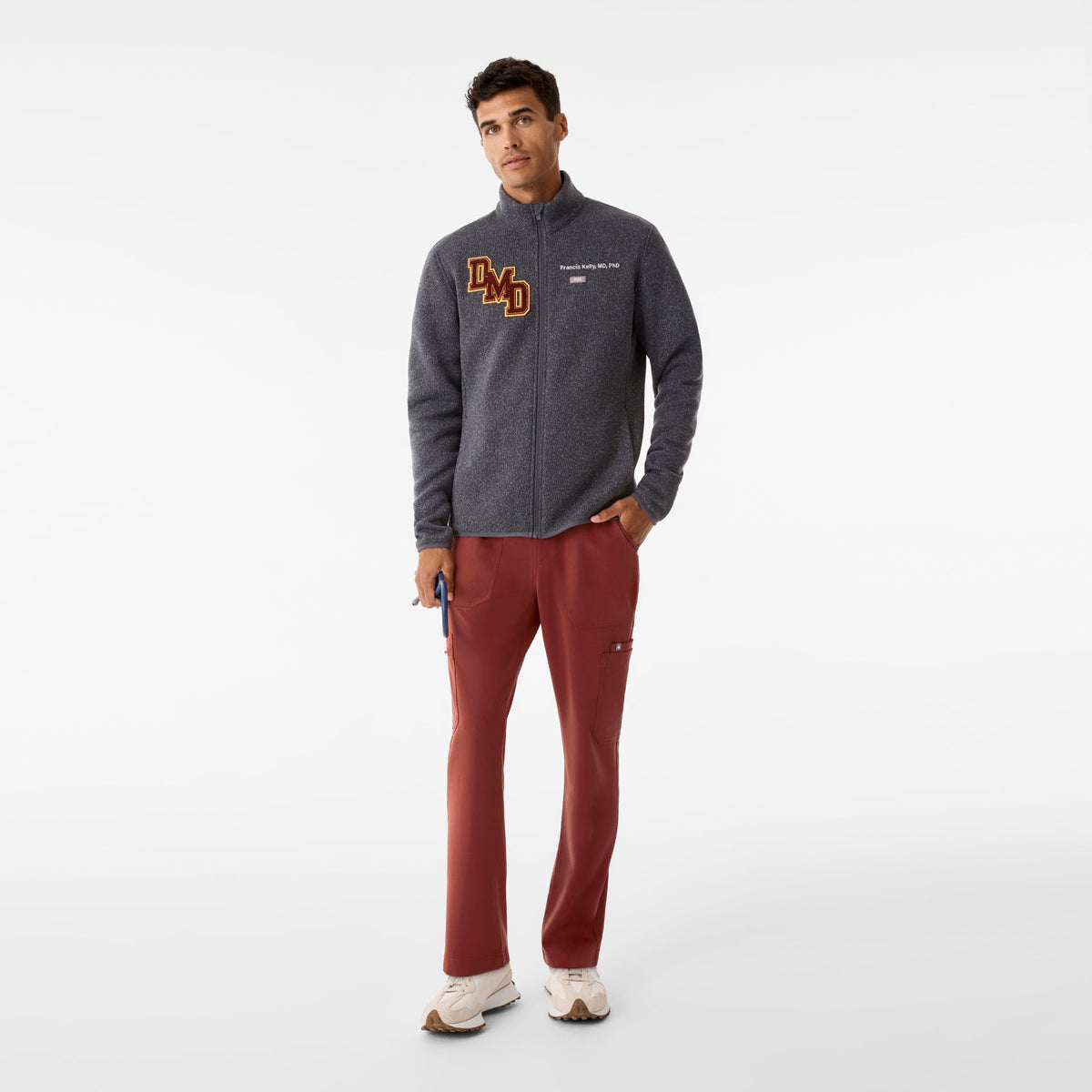 FIGS Discipline Patch - DMD/Burgundy