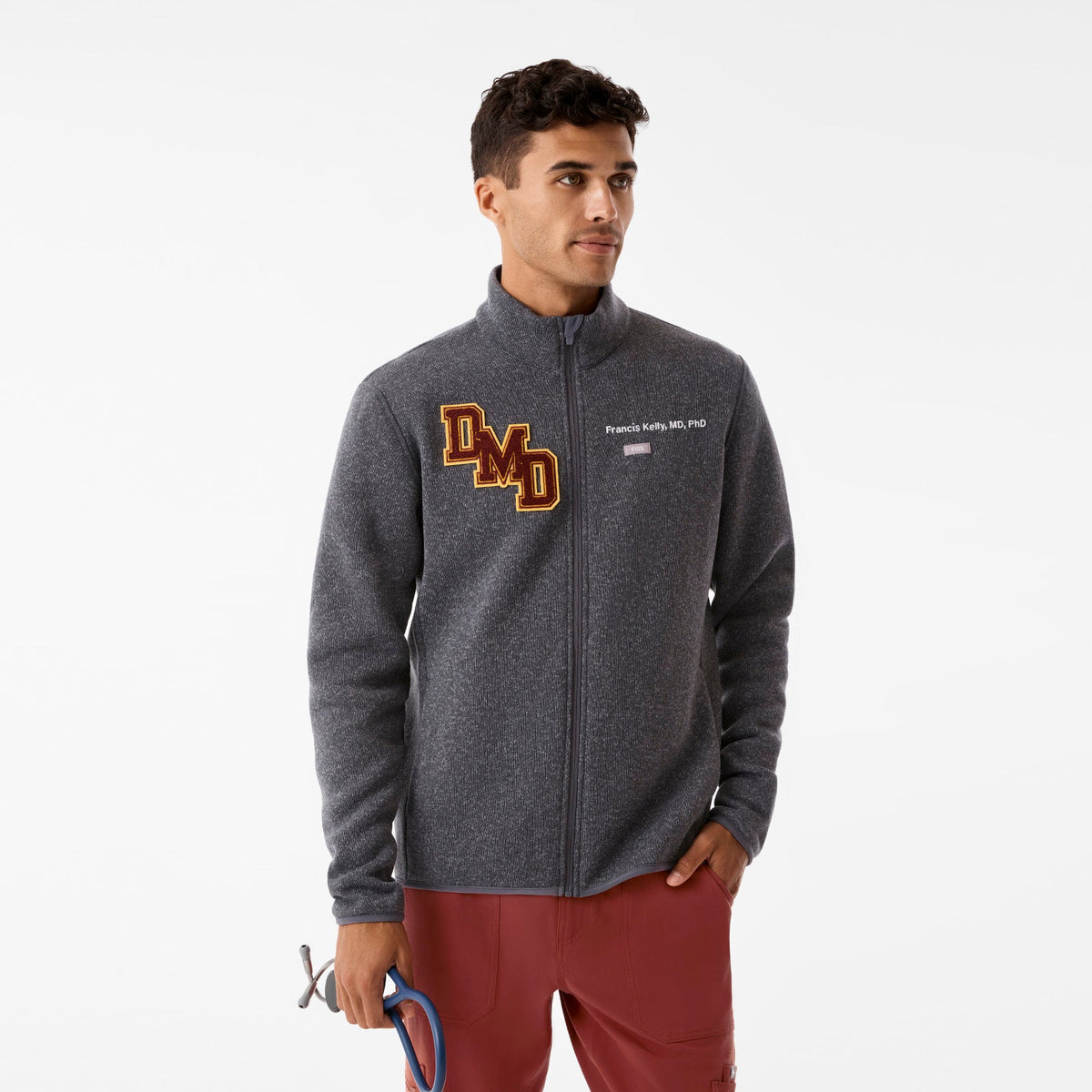 FIGS Discipline Patch - DMD/Burgundy