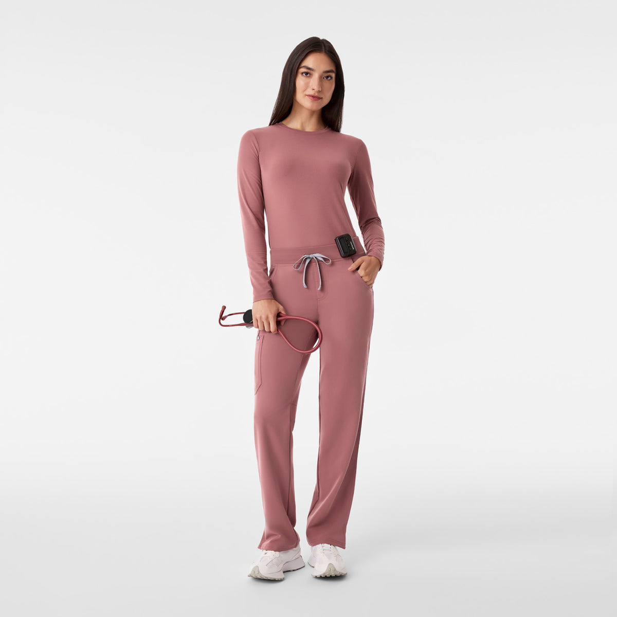 Kade Straight-Leg Scrub Pant™ - Mauve