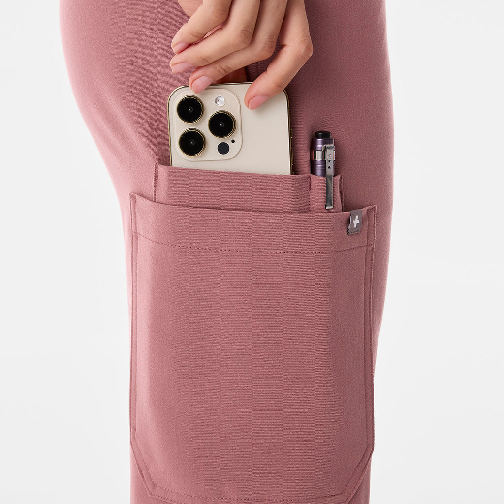 Kade Straight-Leg Scrub Pant™ - Mauve