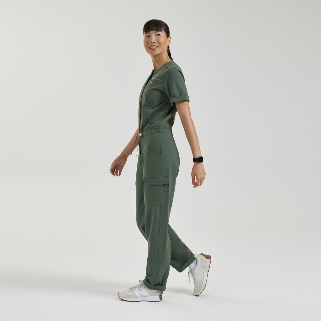 Castella Barrel ScrubJumpsuit™ - Moss