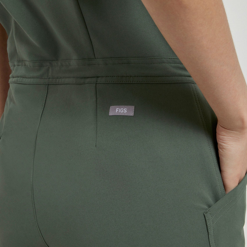 Castella Barrel ScrubJumpsuit™ - Moss