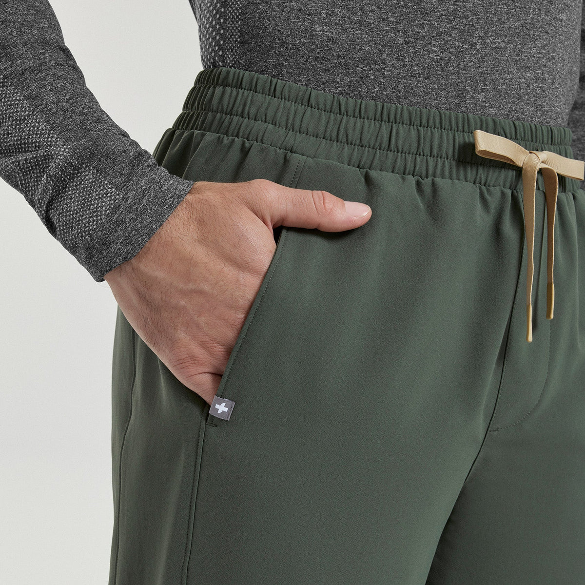 Everett Straight-Leg Scrub Pant - Moss