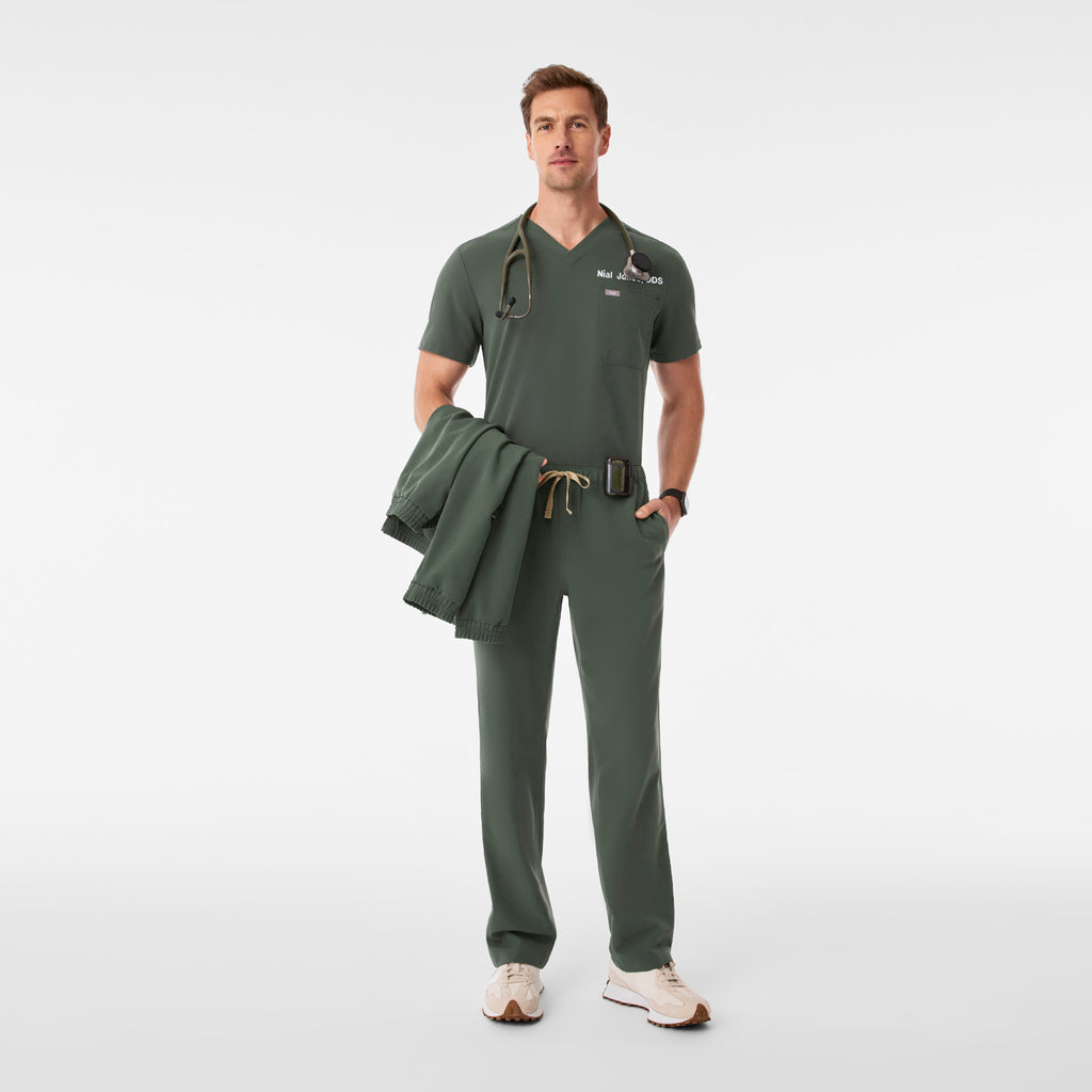 Pisco Straight-Leg Scrub Pant™ - Moss
