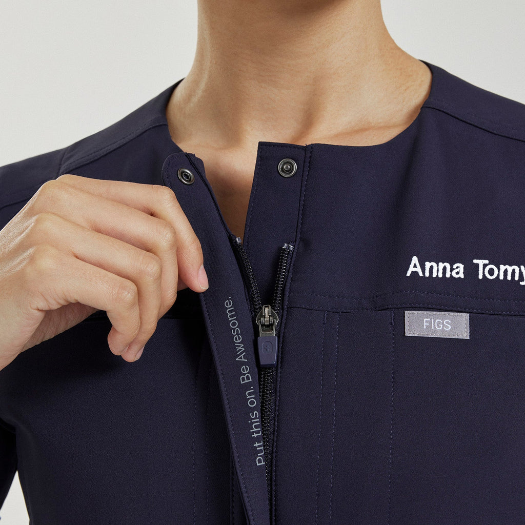 Castella Barrel ScrubJumpsuit™ - Navy
