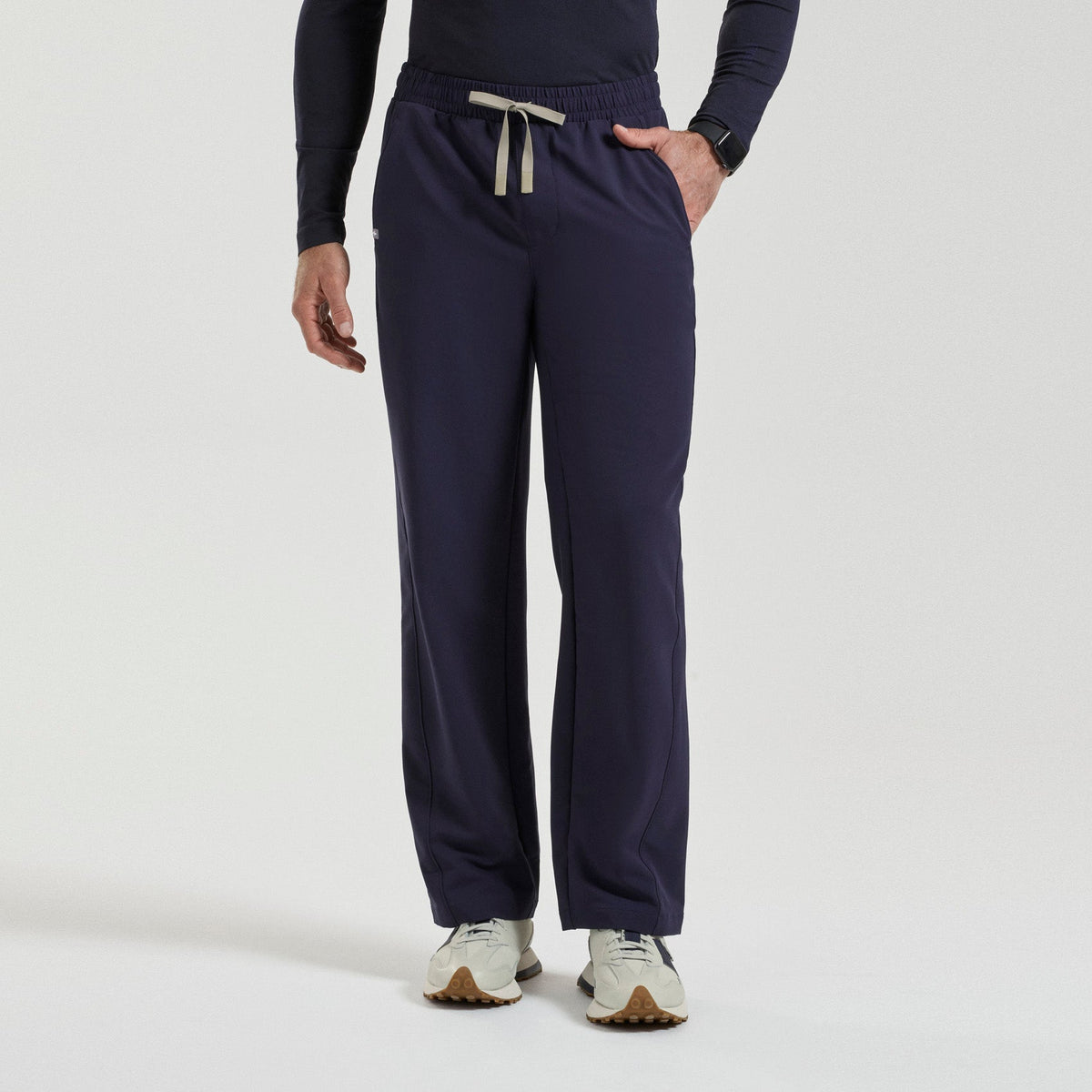 Everett Straight-Leg Scrub Pant - Navy
