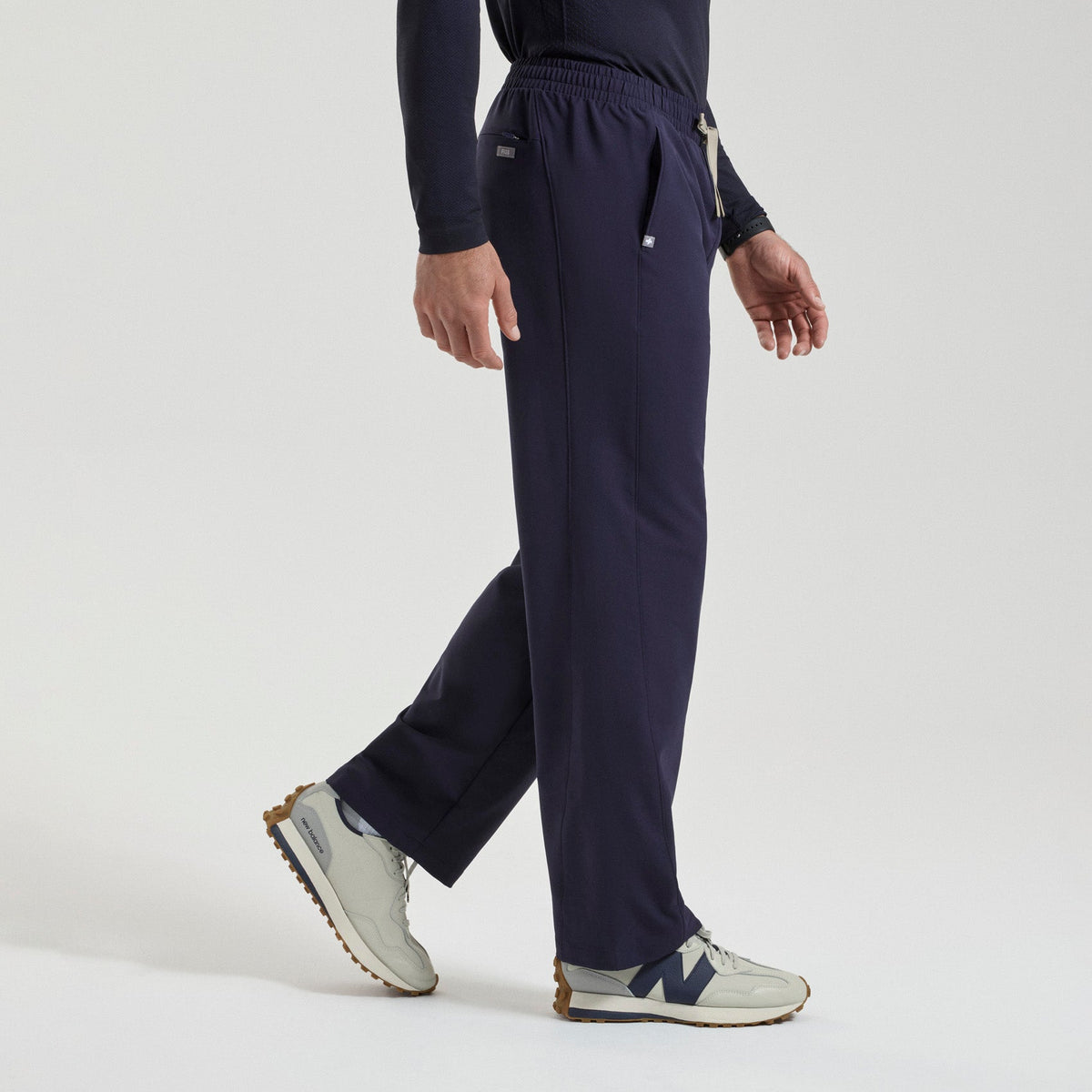 Everett Straight-Leg Scrub Pant - Navy