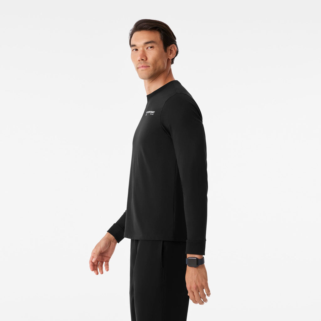 Do It With Heart Long-Sleeve Tee - Black