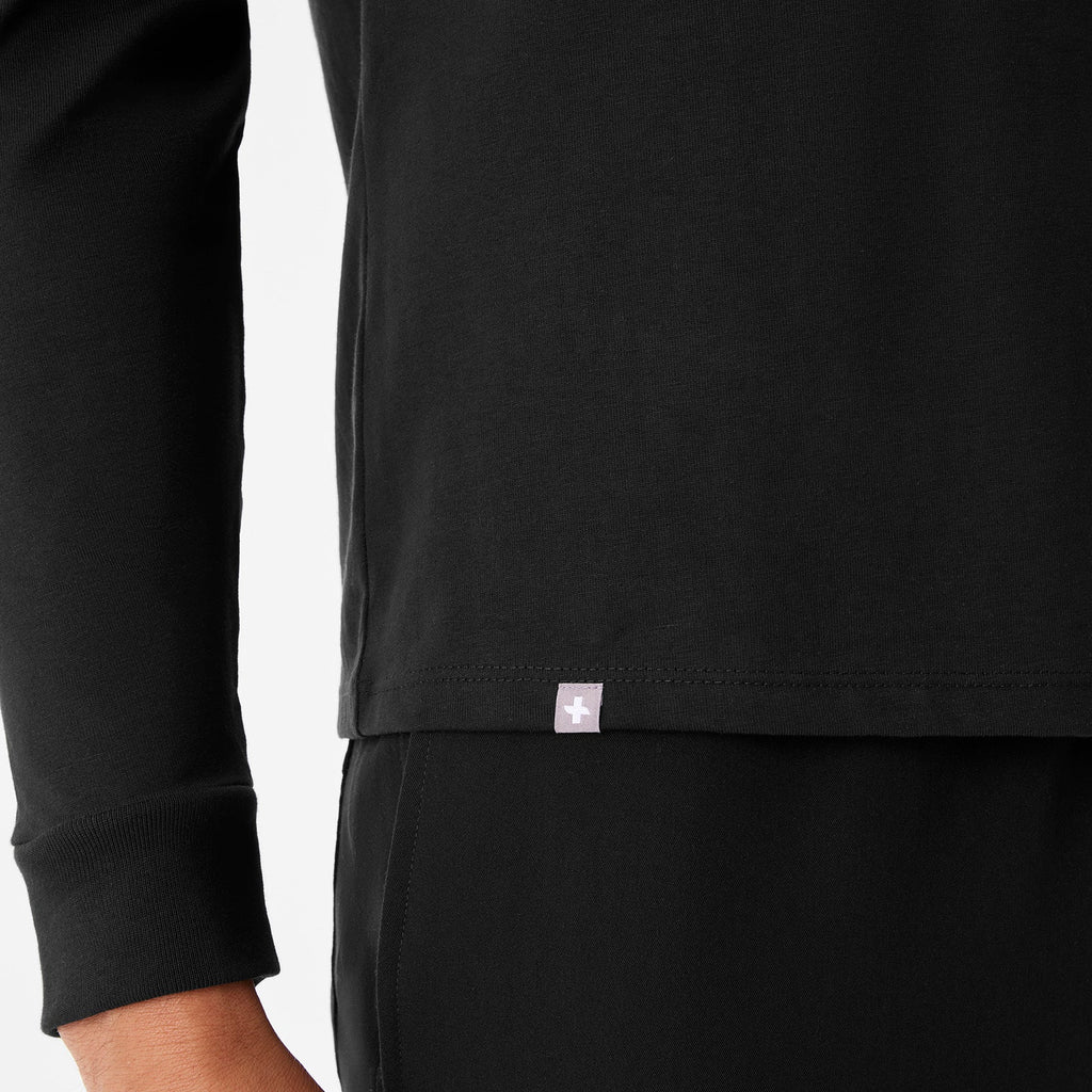 Do It With Heart Long-Sleeve Tee - Black