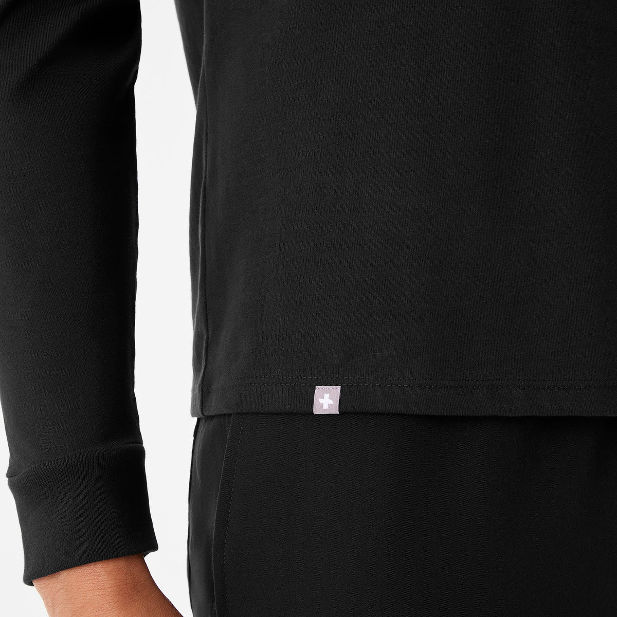 Do It With Heart Long-Sleeve Tee - Black
