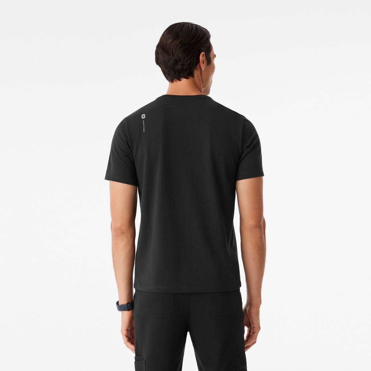 Awesome Humans Wear FIGS Short-Sleeve Tee - Black