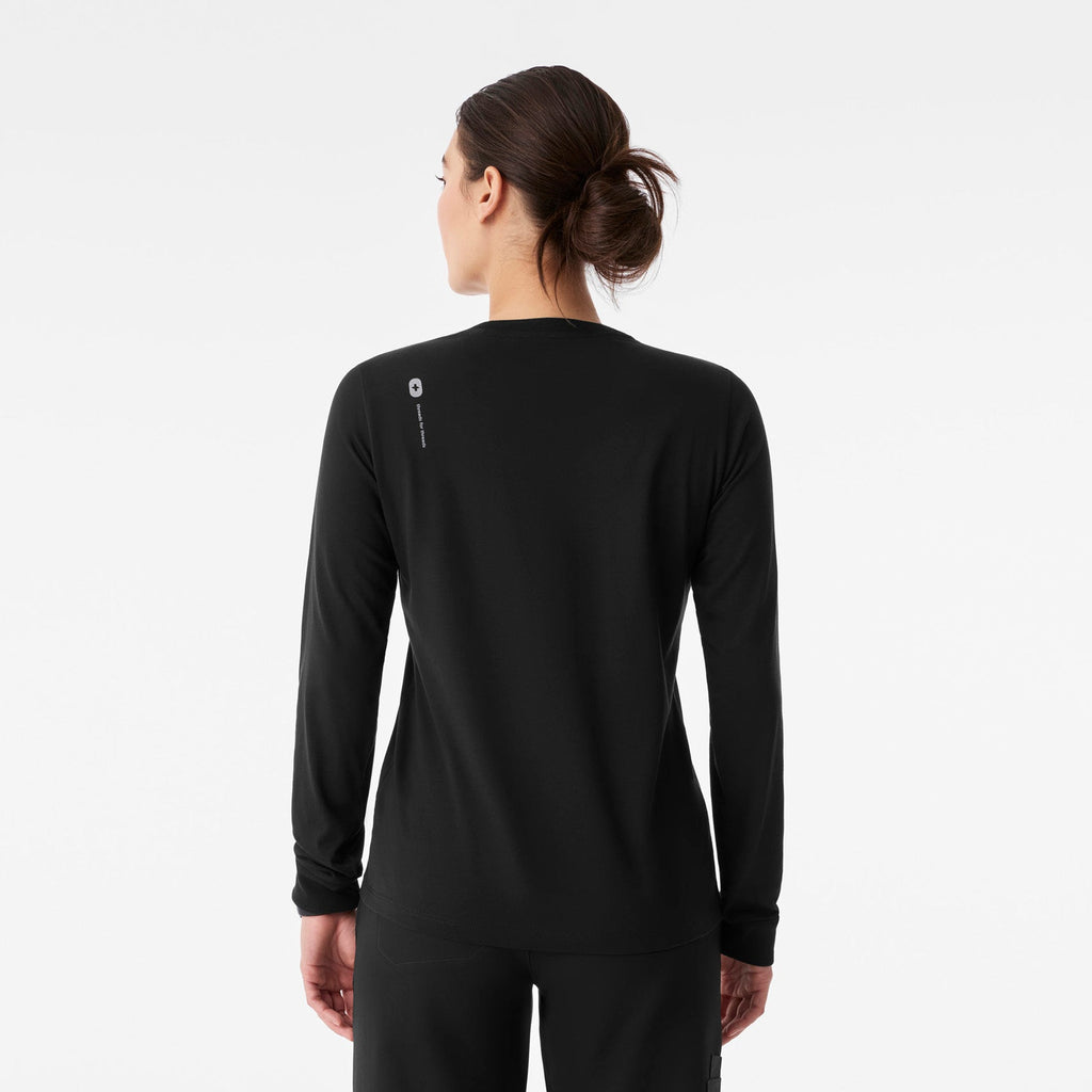 Do It With Heart Long-Sleeve Tee - Black