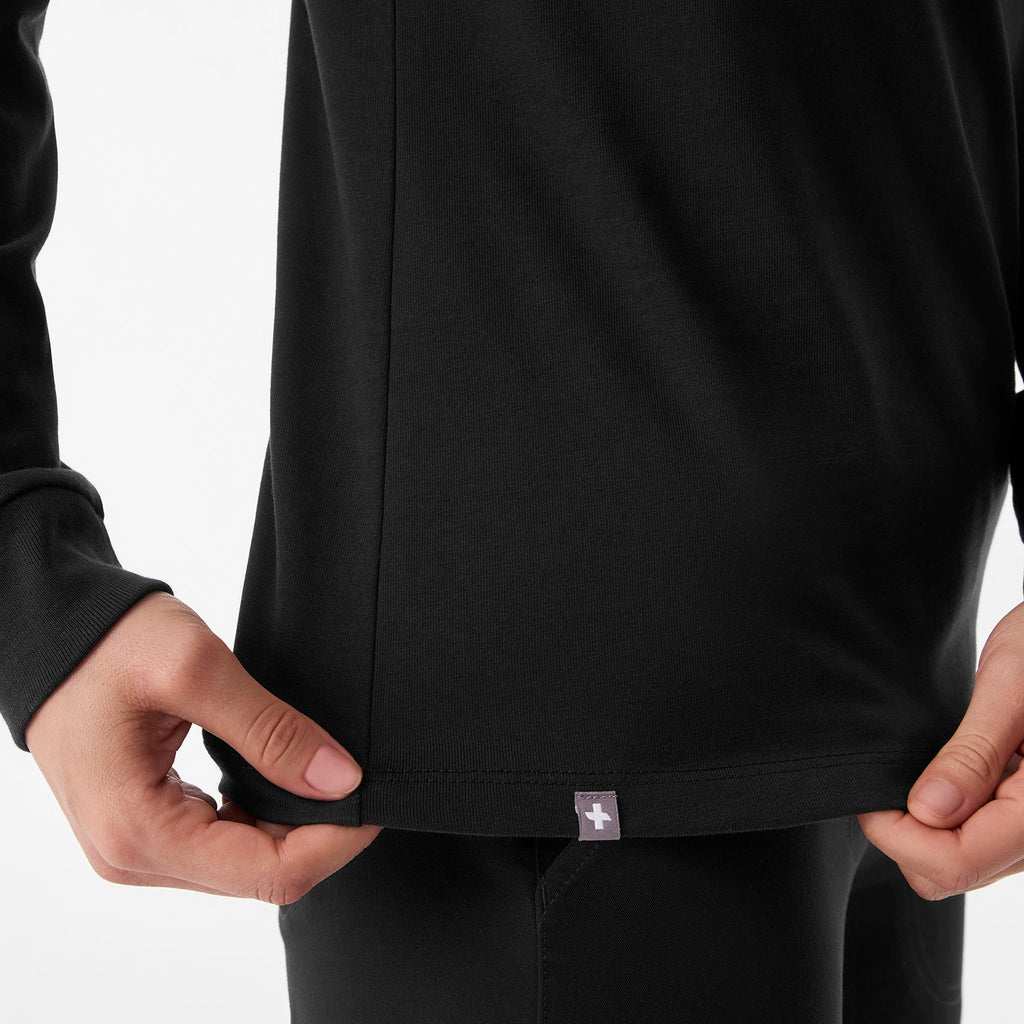 Do It With Heart Long-Sleeve Tee - Black