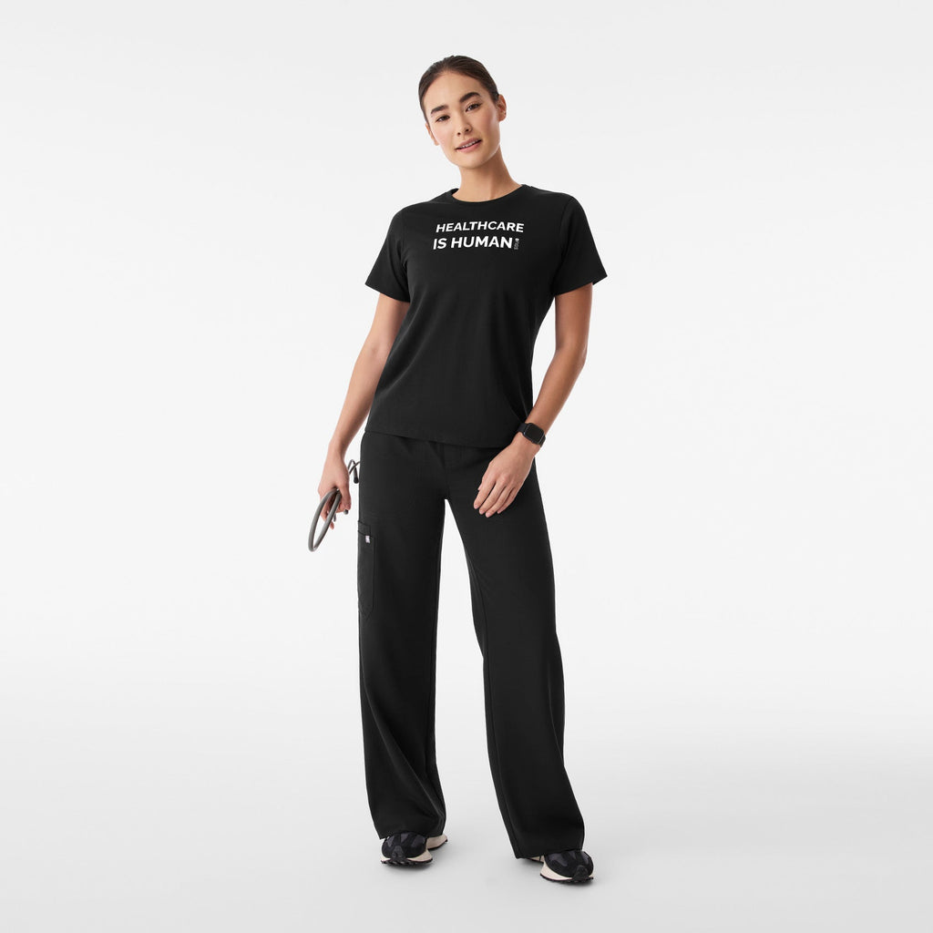 Healthcare is Human Short-Sleeve Tee - Black