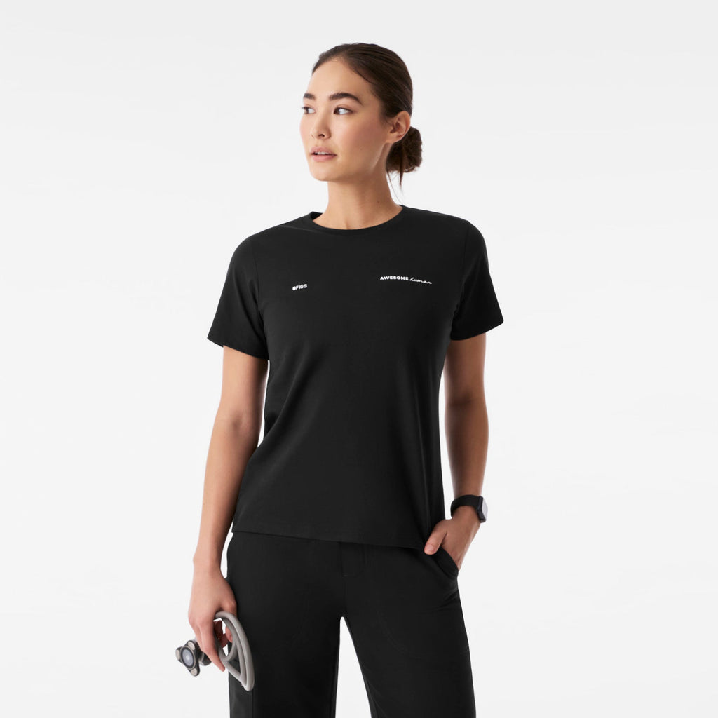 Awesome Human Short-Sleeve Tee - Black