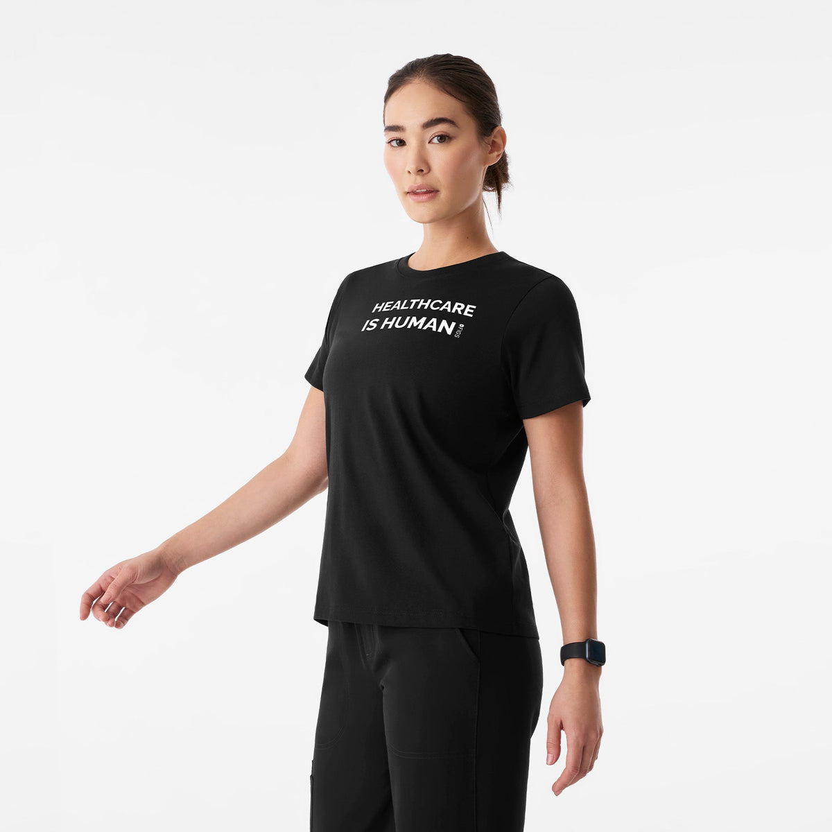 Healthcare is Human Short-Sleeve Tee - Black