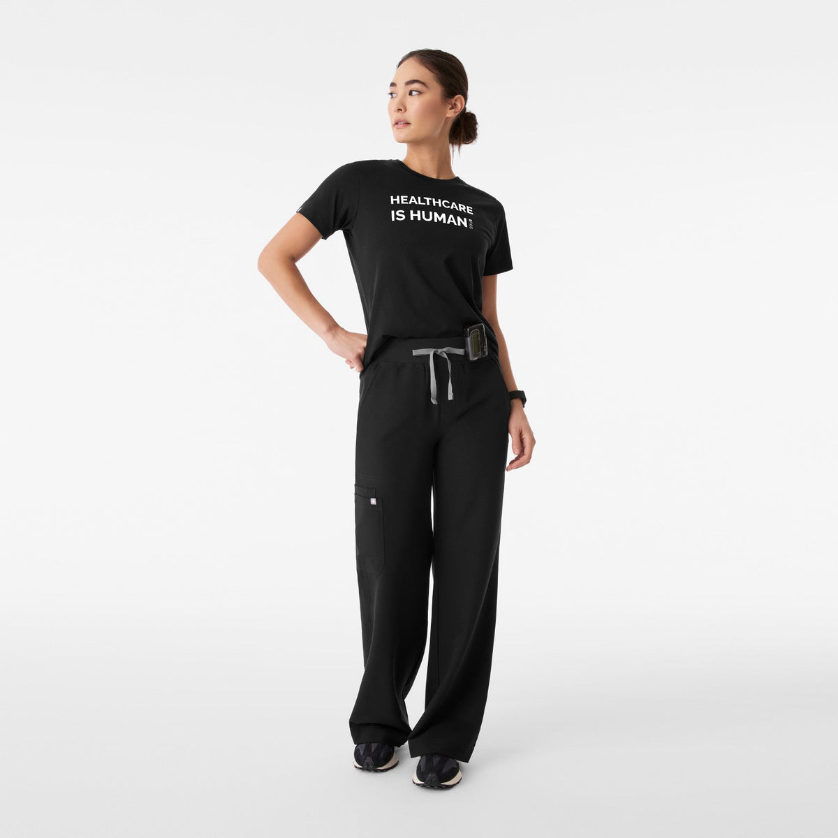 Healthcare is Human Short-Sleeve Tee - Black