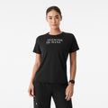 Awesome Humans Wear FIGS Short-Sleeve Tee - Black
