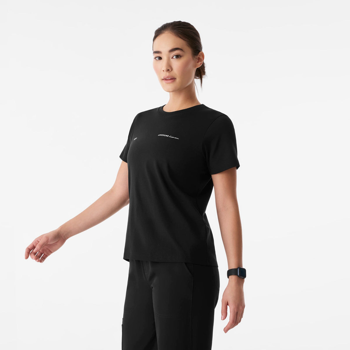 Awesome Human Short-Sleeve Tee - Black