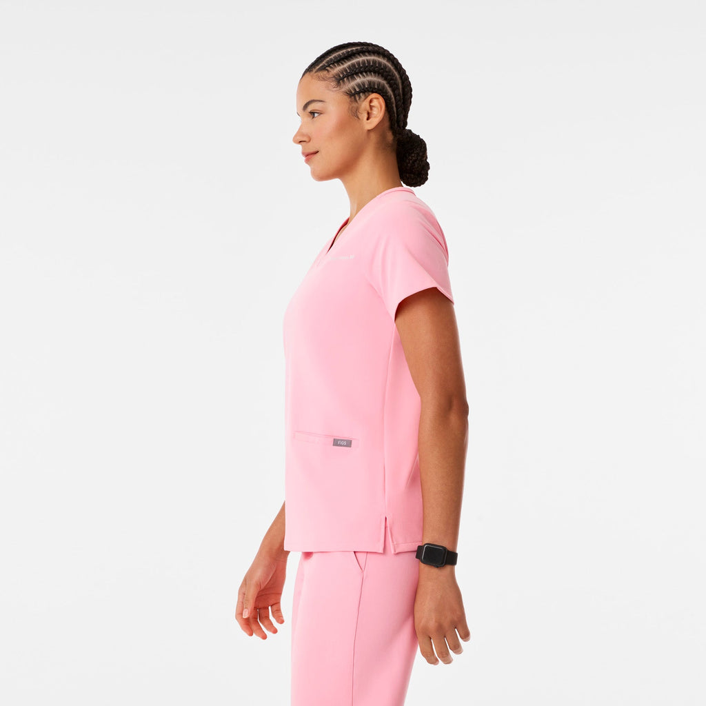 Casma Scrub Top™ - Fight Club Pink