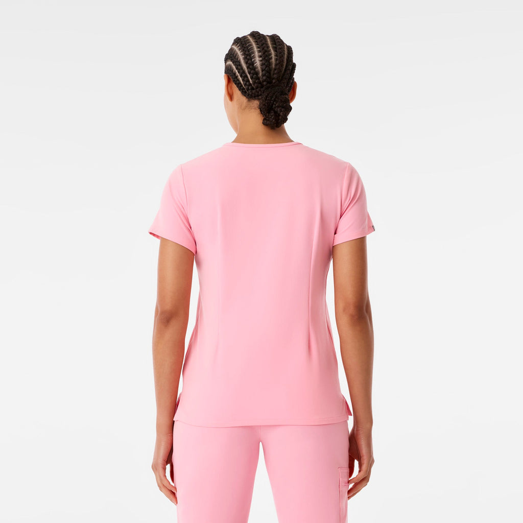 Catarina Scrub Top™ - Fight Club Pink