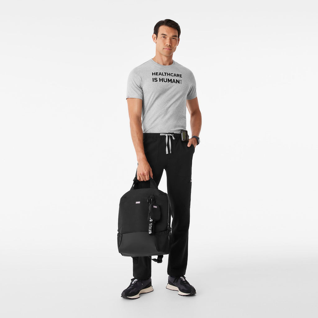 Healthcare is Human Short-Sleeve Tee - Heather Grey