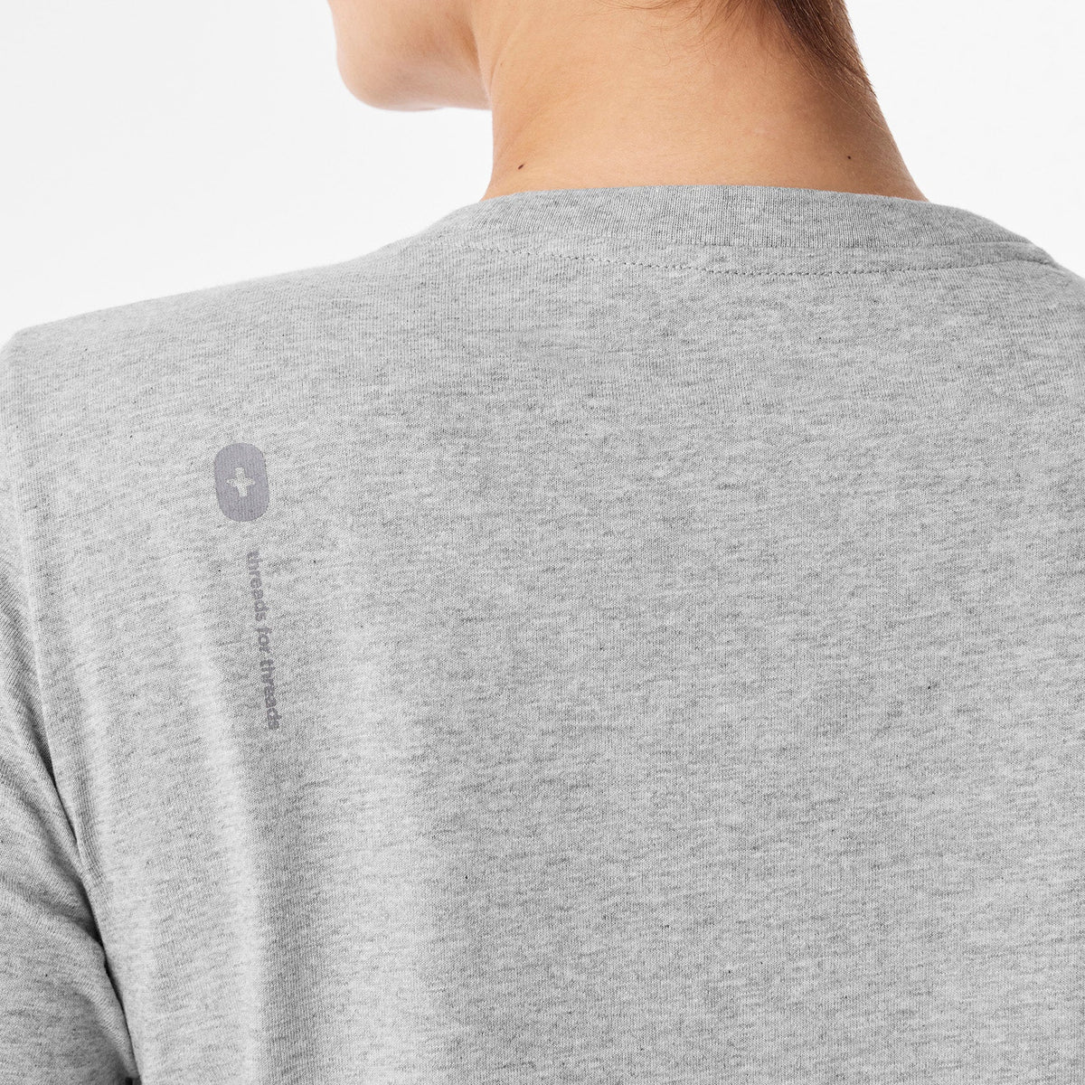 Do It With Heart Long-Sleeve Tee - Heather Grey