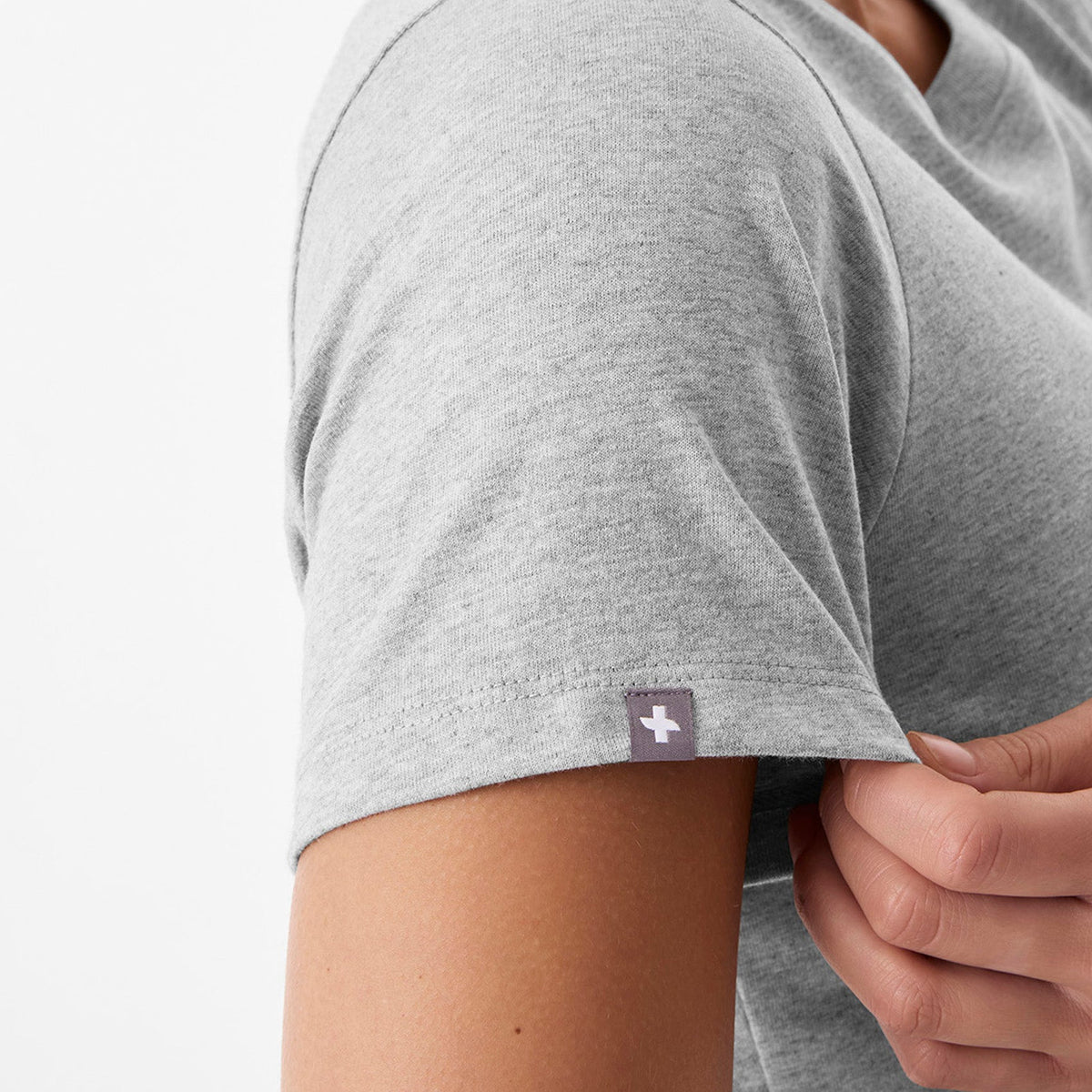 Healthcare is Human Short-Sleeve Tee - Heather Grey