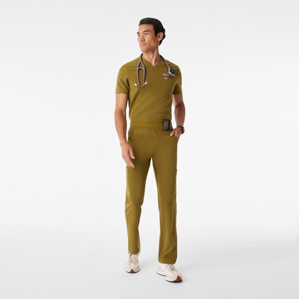 Axim Straight-Leg Scrub Pant™ - Martini Olive