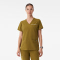 Casma Scrub Top™ - Martini Olive