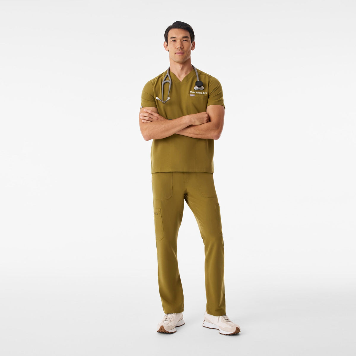 Chisec Scrub Top™ - Martini Olive