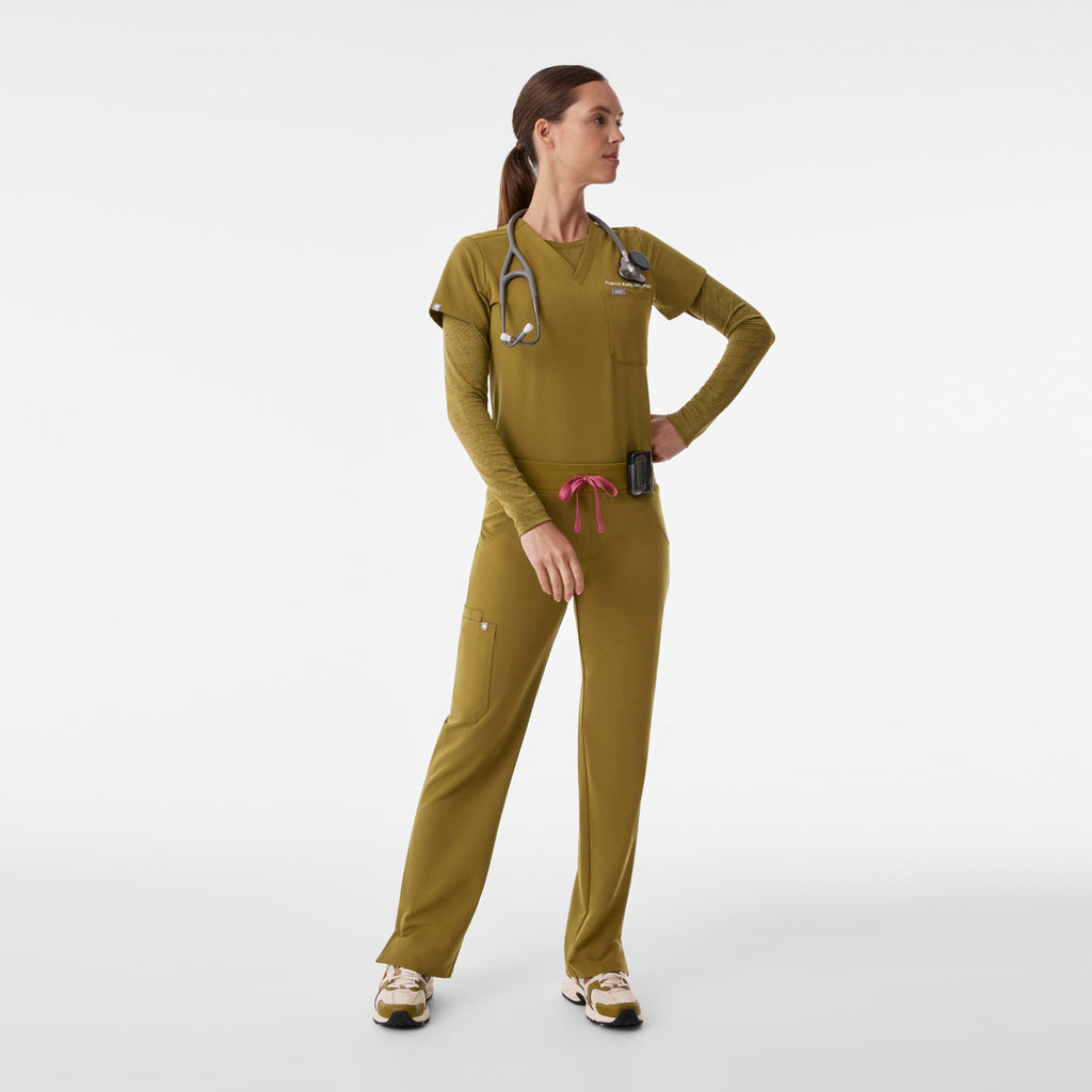 Kade Straight-Leg Scrub Pant™ - Martini Olive